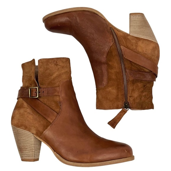 GARNET HILL Riley Heeled Buckle Boots - Picture 12 of 13